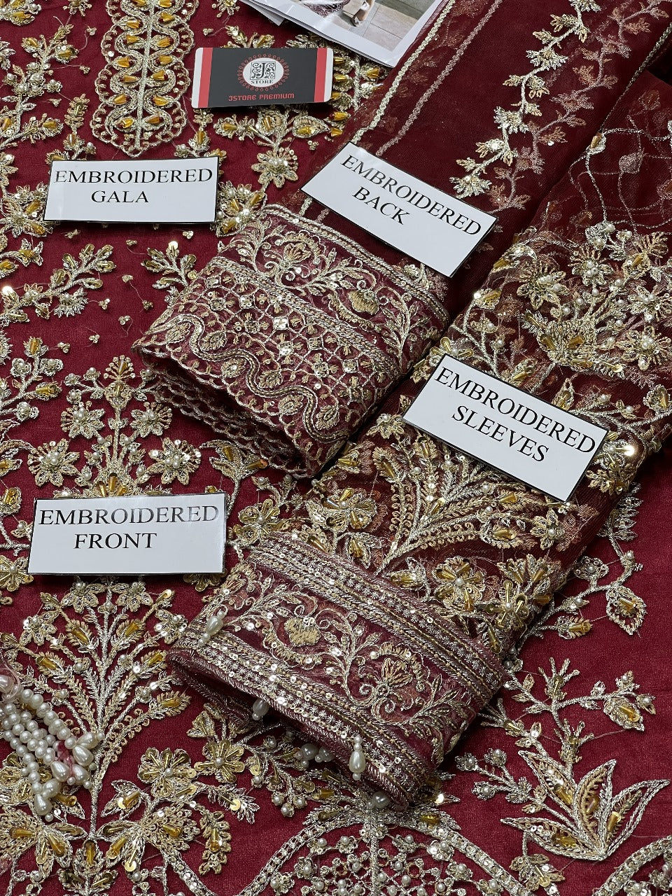 Wedding Dress Iinspired BY Gulaal 100% Soft Net 2025