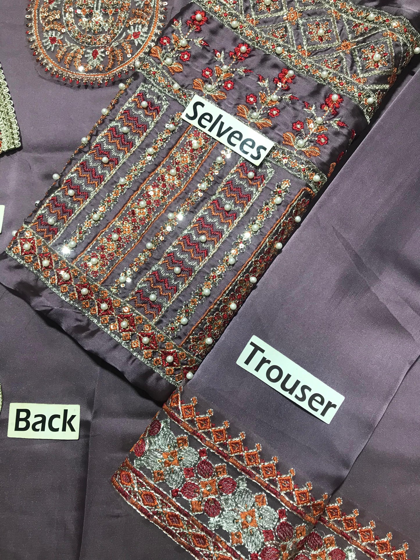 Hussain Rehar Most Hit Design With Clutch Pure Shamoz Silk 2025