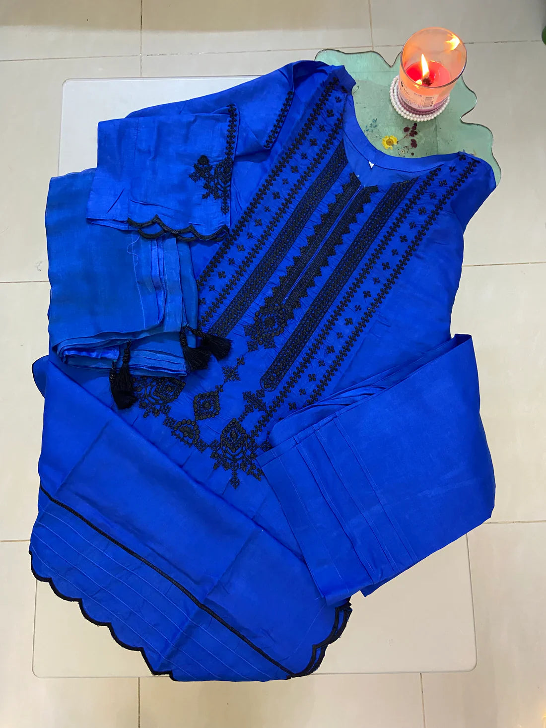 Wearza Wz 04 100% Cotton Lawn 3Pcs Dress Ready To Wear 25