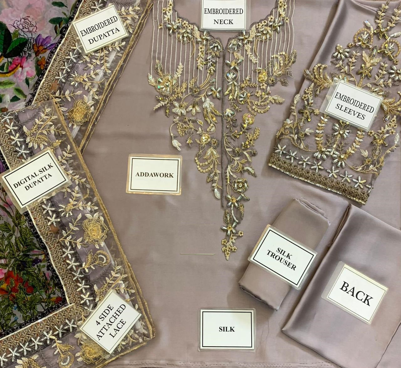 Azure Wz-020 Pure Charmuse Silk Formal Dress Party Wear 2025