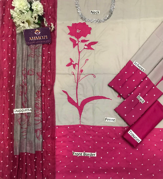 Lulusar Most Hit Code Premium Swiss Lawn 3pc Dress 2025