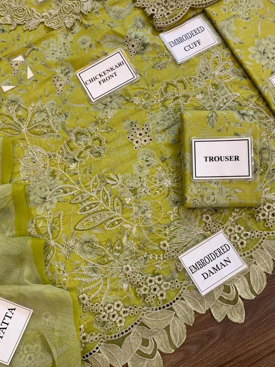 Iznik EFL-08 Premium Pure Lawn Dress Lemon Demanding Design 2025