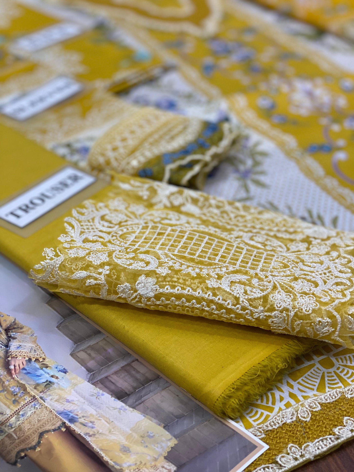 Elaf ESTELLE Premium Pure Lawn Dress With Chiffon Duppata 2025