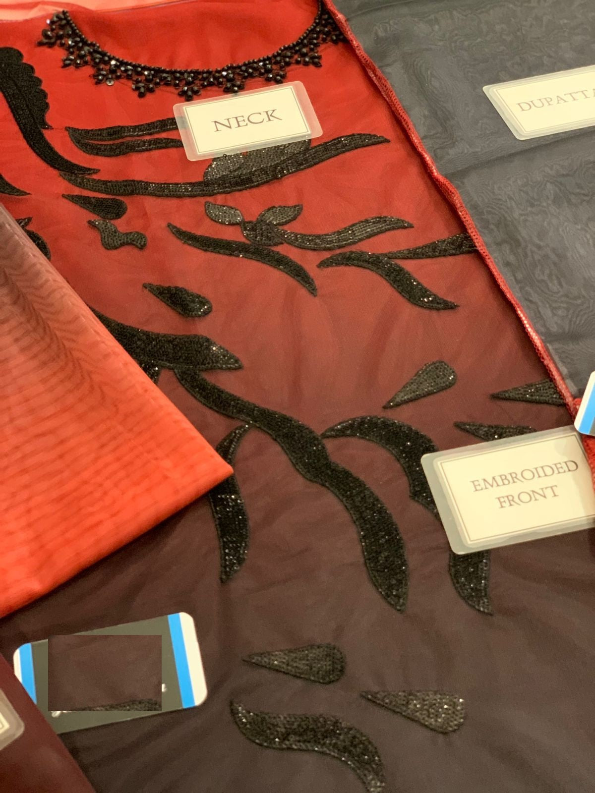 Lulusar Soft Net Tie & Die Shamoz Silk Inner  Formal Dress Party Wear 2025