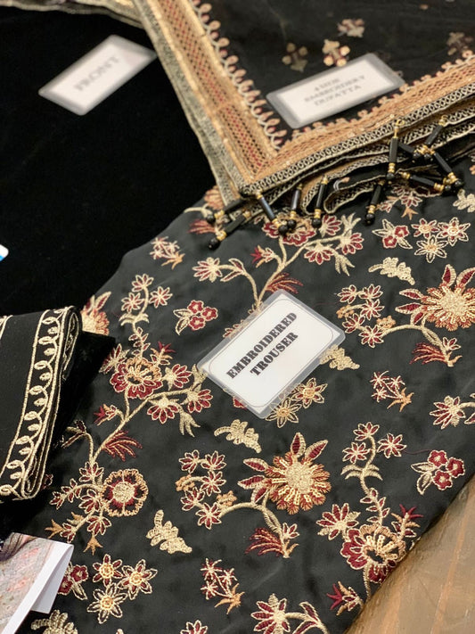 Baroque Jazmin Velvet Black Beauty  Wedding & Party Wear 2025