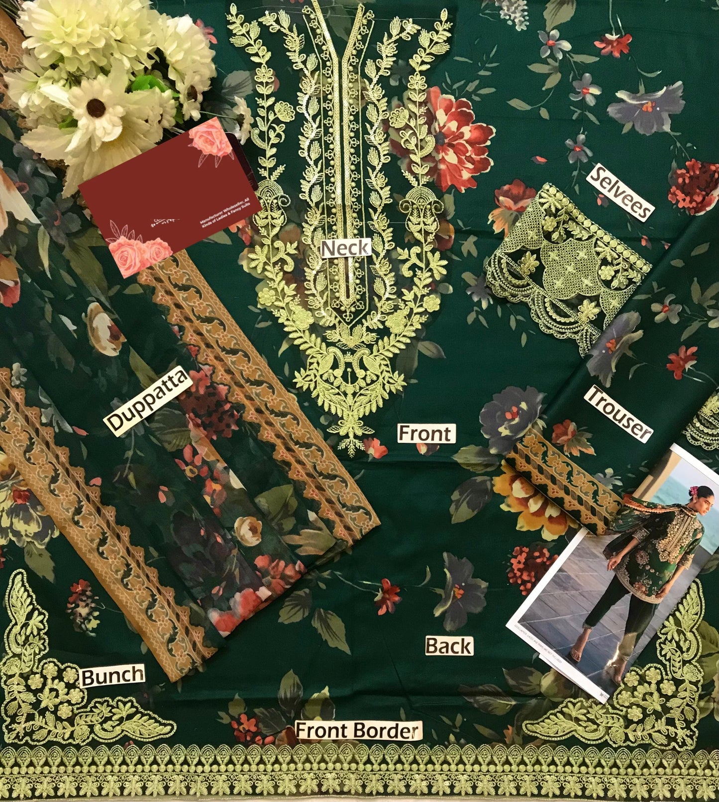 Zainab Chottani Wz 216 Premium Pure Lawn WIth Chiffon Duppata 2025