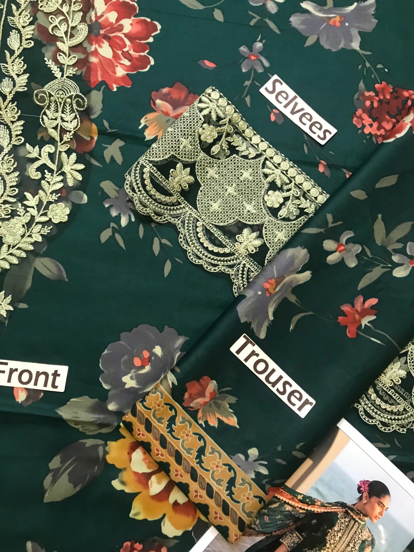 Zainab Chottani Wz 216 Premium Pure Lawn WIth Chiffon Duppata 2025