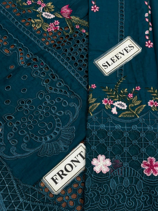 QALAMKAR (SELIN) Zinc LUXURY PREMIUM PURE LAWN CHICKEN KARI COLLECTION 2024