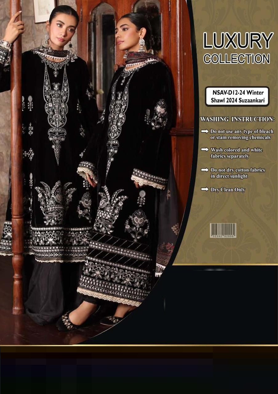 Noor By Sadia Asad Velvet Wz 021 Velvet 2025