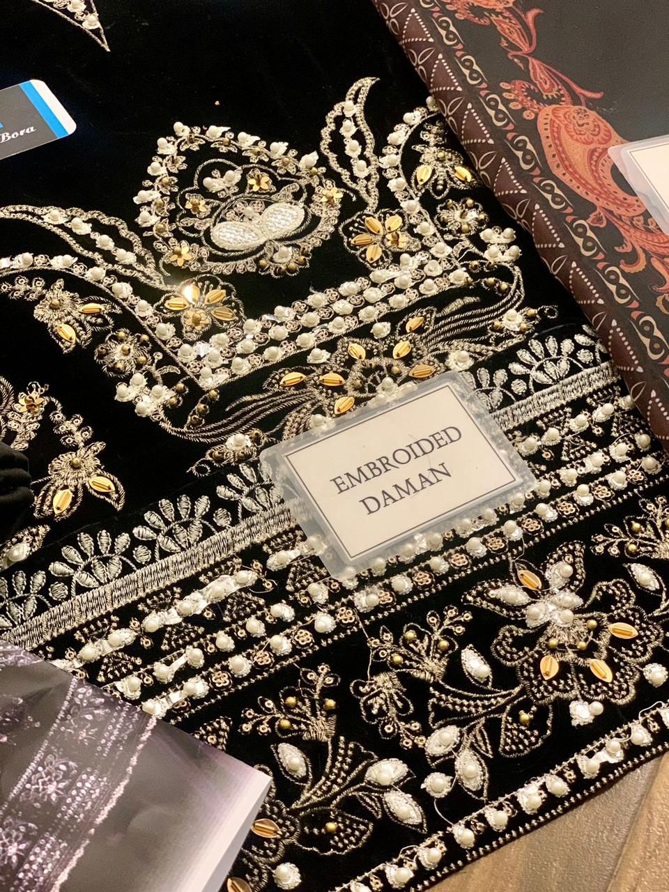 Noor By Sadia Asad Velvet Wz 021 Velvet 2025