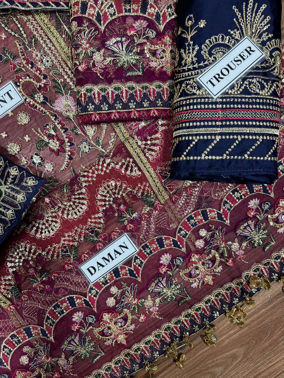 Baroque Festive Most Demanding Bridal Wedding Gharara On Soft Net For Bharat 2025