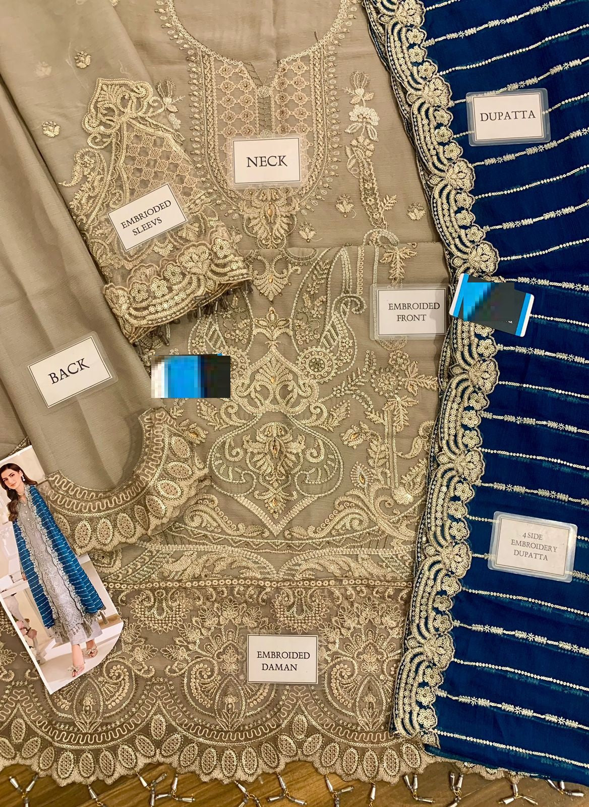 Noori By Imrozia Ameria-25 Semi Pure Chiffon Dress 2025