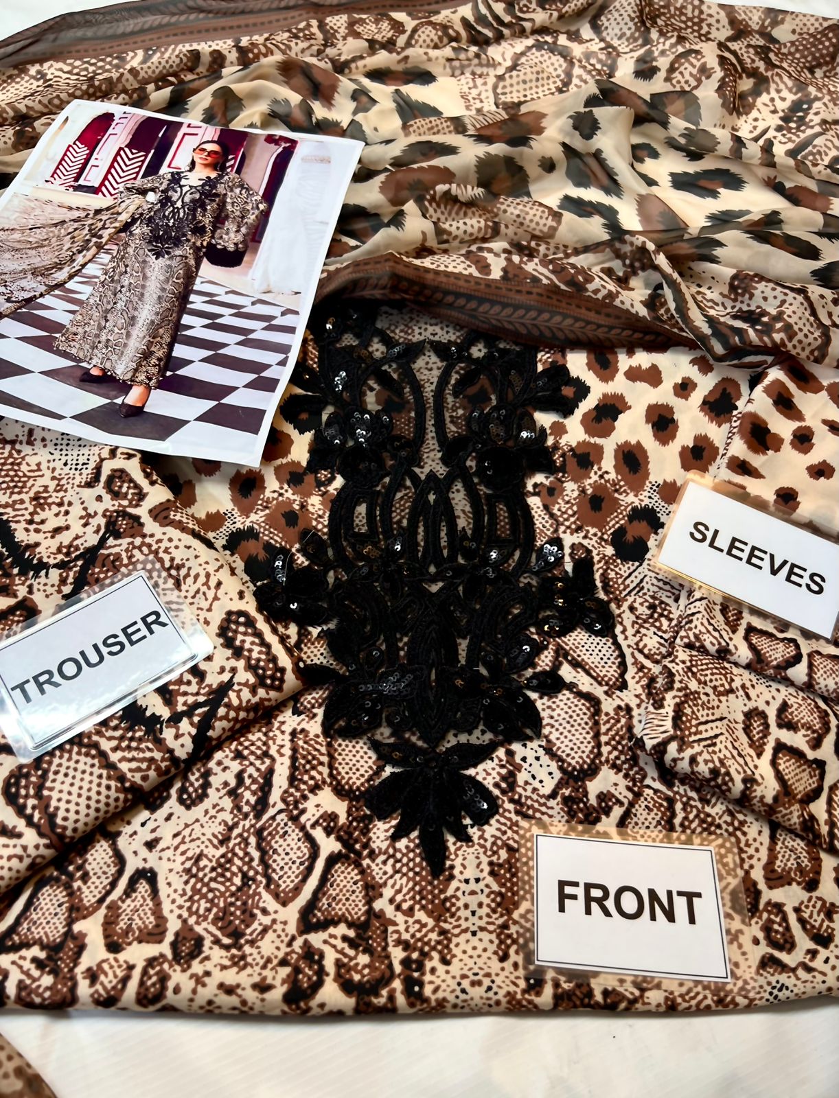 Maria b M Print Wz-201 Latest Digital Luxury Swiss Lawn Dress 2025