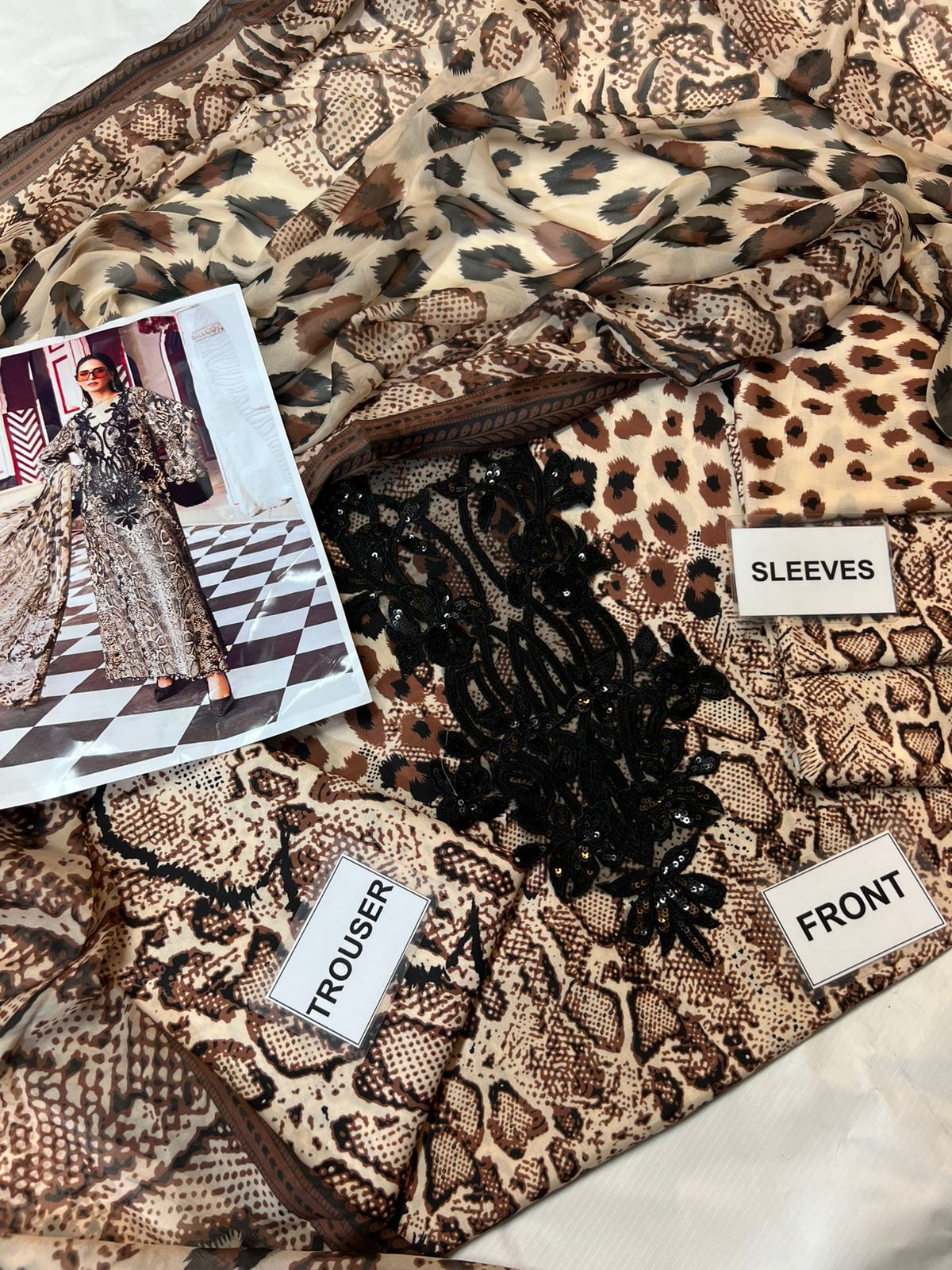 Maria b M Print Wz-201 Latest Digital Luxury Swiss Lawn Dress 2025