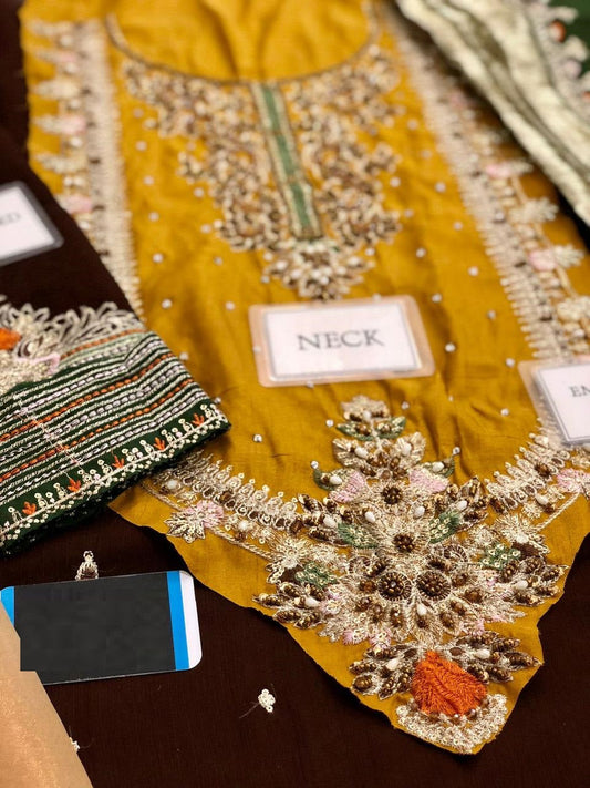 Khuda Bakhs Wz 02 Luxury Chiffon Dress 25