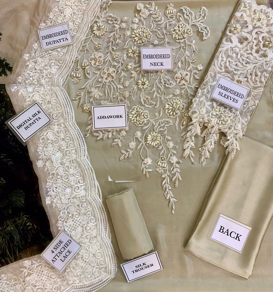 Musferah Saad Ms-15 Pearl Symphony Pure Soft Charmuse Silk 2025