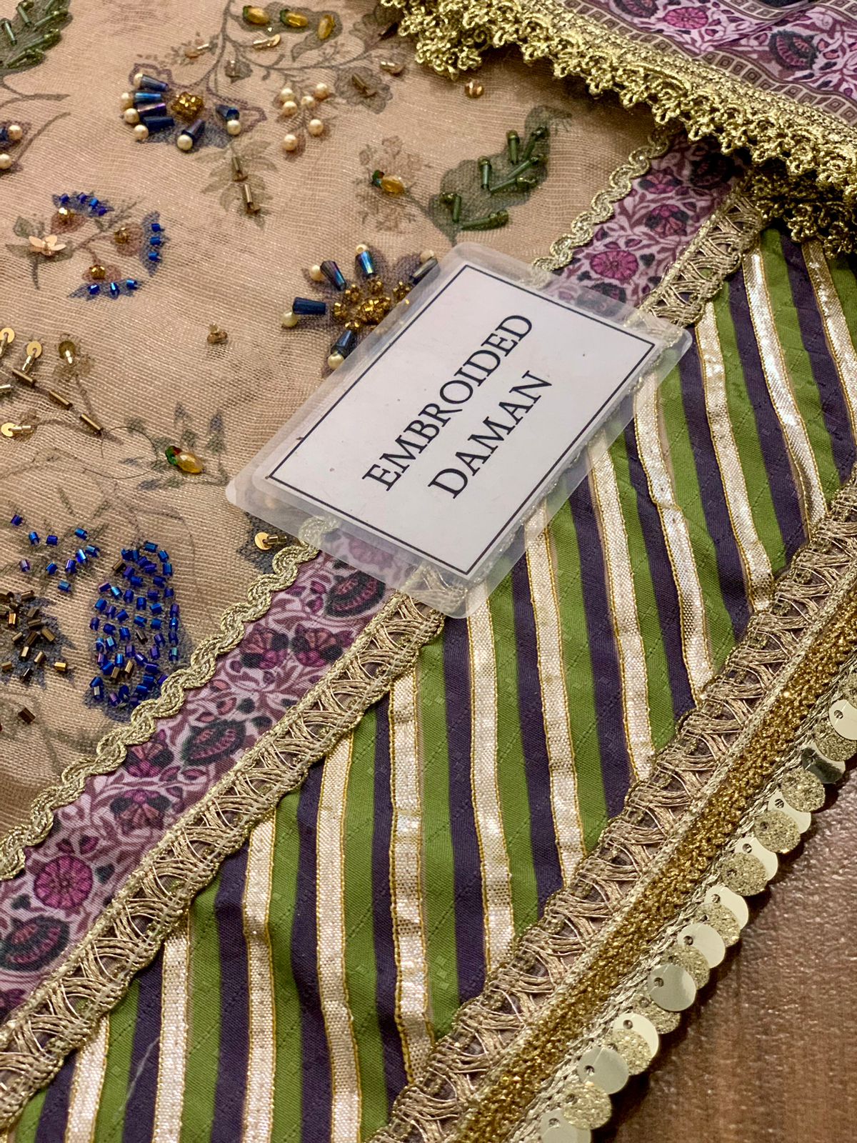 Noor By Saadia Beautiful Dress Khaadi Cotton Soft Net With Shamoze Silk Duppata 2025