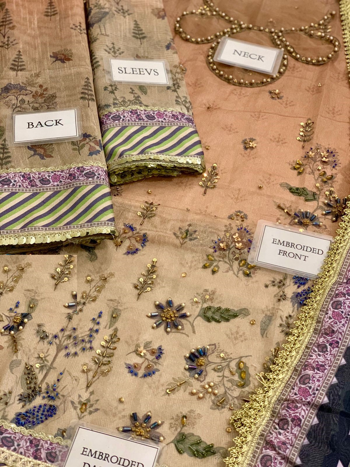 Noor By Saadia Beautiful Dress Khaadi Cotton Soft Net With Shamoze Silk Duppata 2025