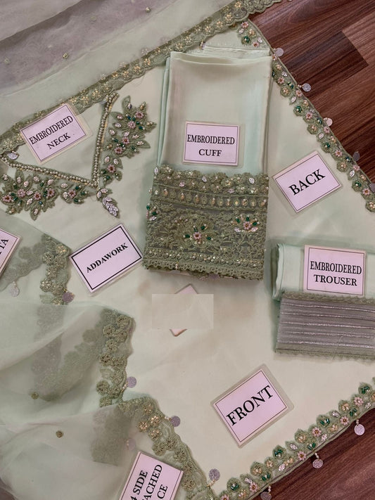 Fabiha Fatima Wz-983 Shamoz Silk Dress 2025