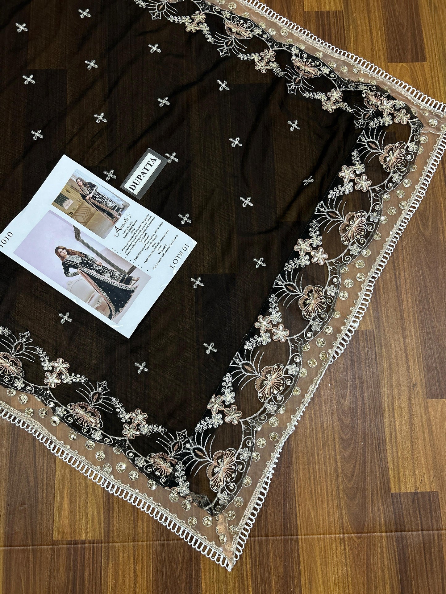 Aneela's Black Velvet Most Demaning Design 2025