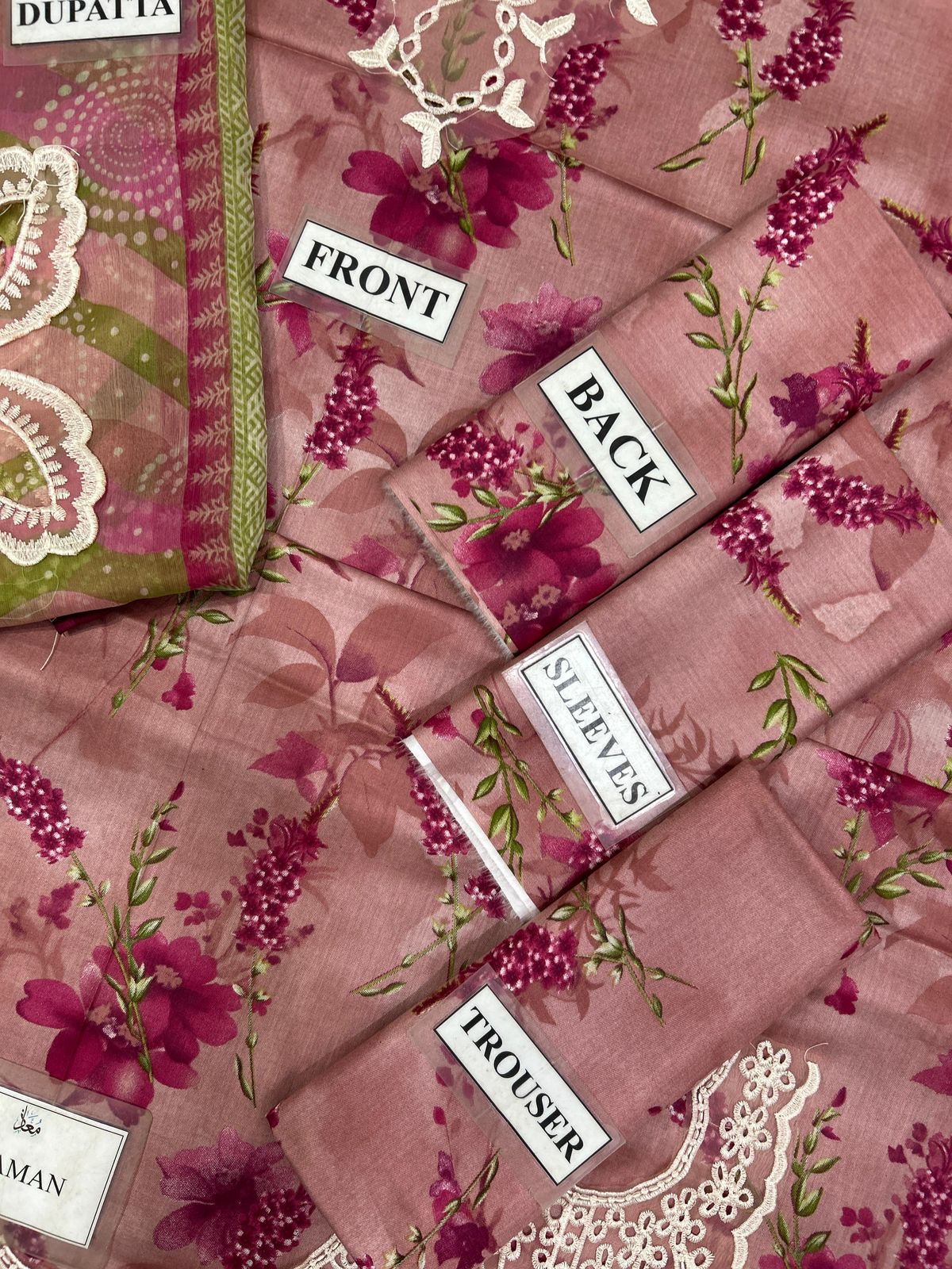 Nureh Wz-648 Luxury Lawn Dress With Chiffon Duppata 25