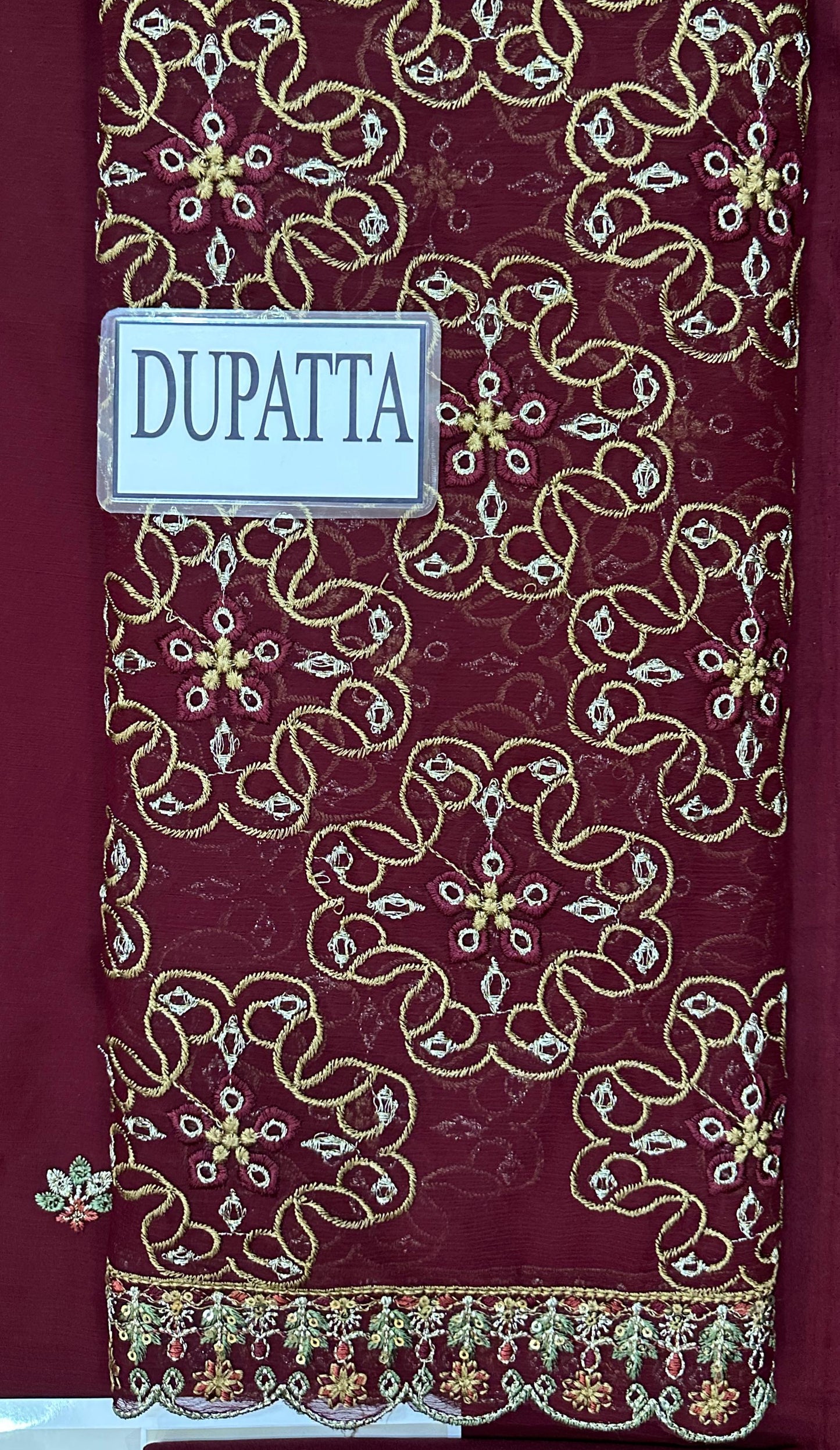 Baroque Wz-2502 Semi Pure Chiffon Dress 2025