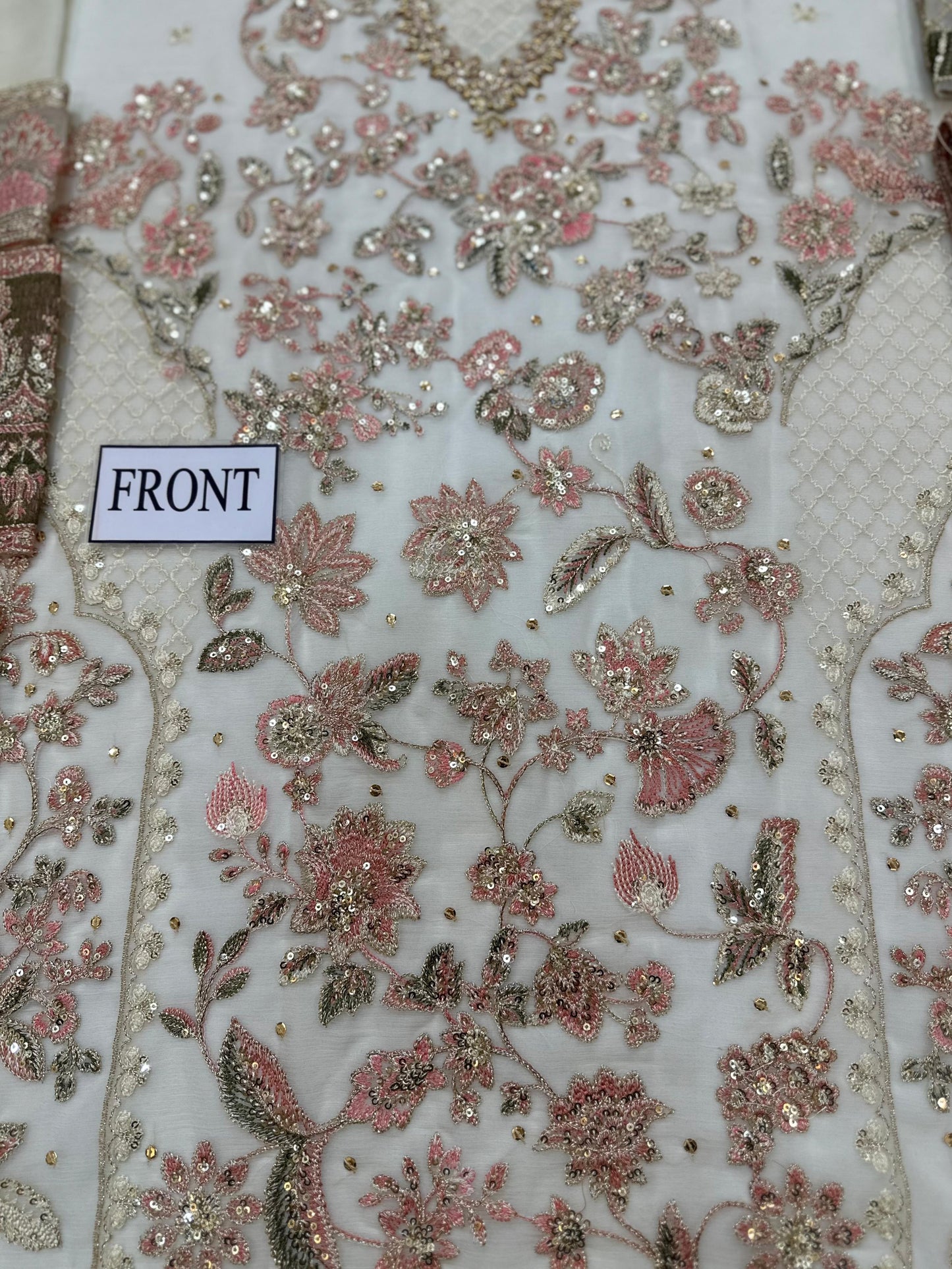 Baroque Wz-2498 Semi Pure Chiffon Wedding Bridal Dress 2025