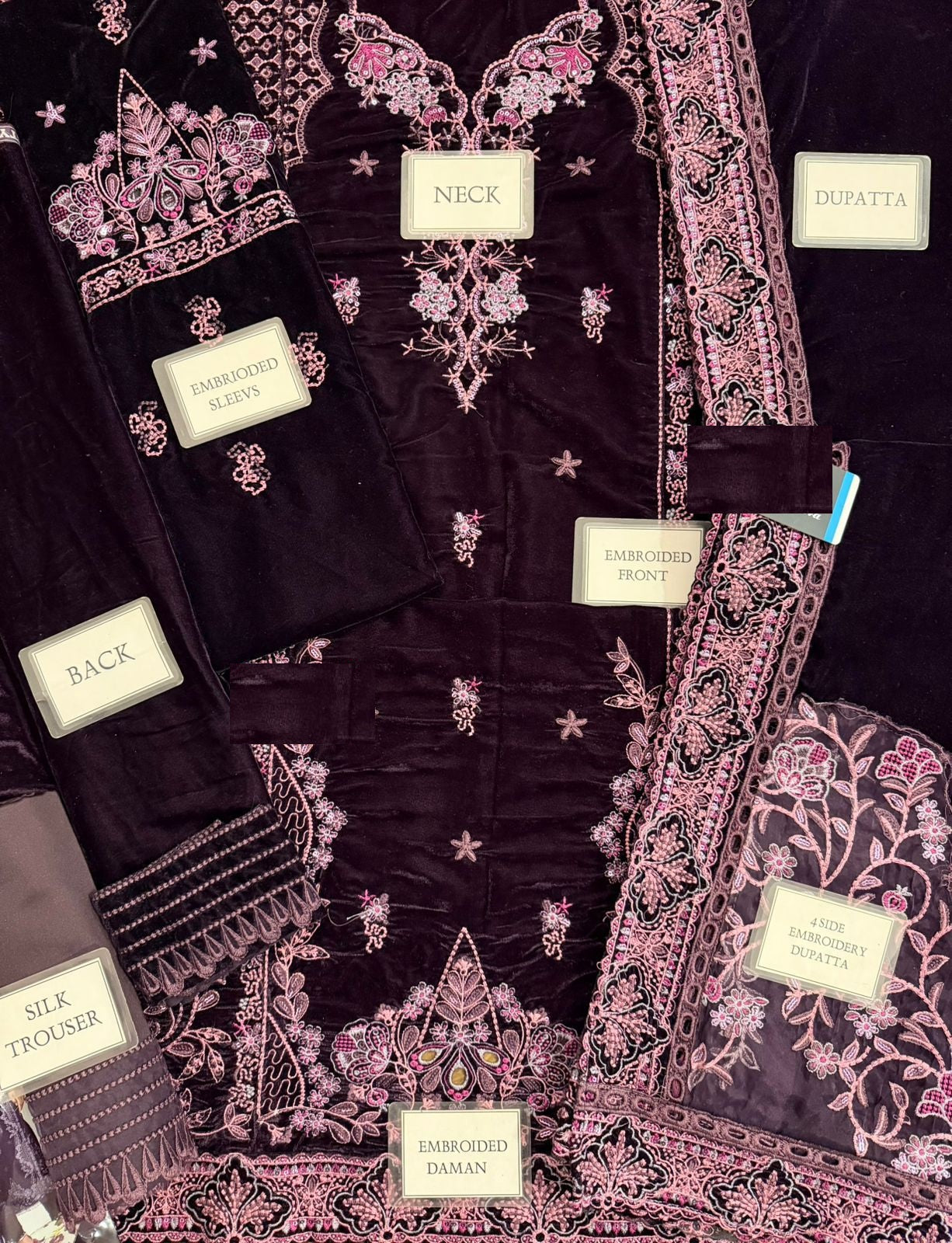 Charizma Wz-08 Most Demanding  Velvet Dress 2025