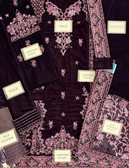 Charizma Wz-08 Most Demanding  Velvet Dress 2025