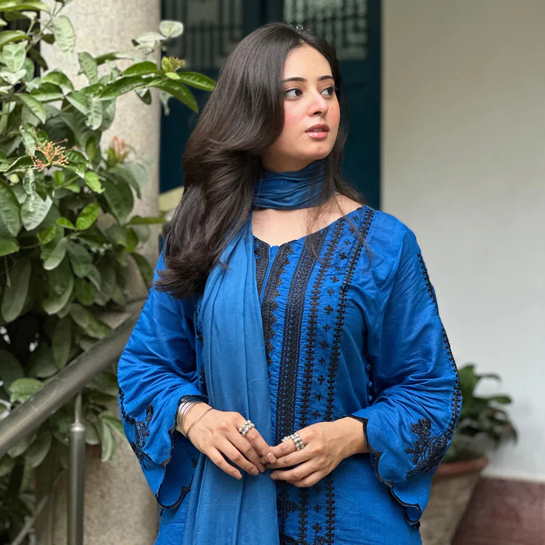 Wearza Wz 04 100% Cotton Lawn 3Pcs Dress Ready To Wear 25